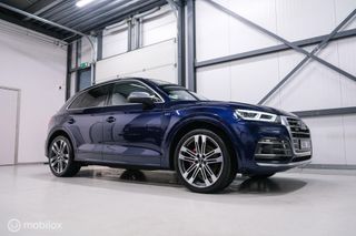 Audi SQ5 3.0 TFSI quattro Pro Line Plus | Navarra Blue | B&O | Panorama | Luchtvering | Trekhaak |