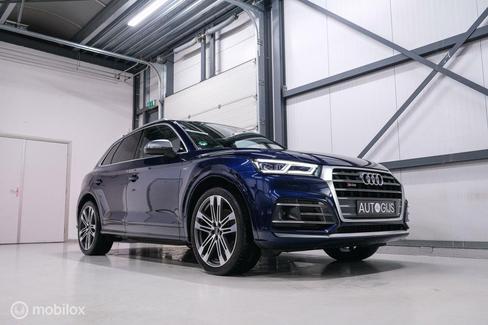 Audi SQ5 3.0 TFSI quattro Pro Line Plus | Navarra Blue | B&O | Panorama | Luchtvering | Trekhaak |