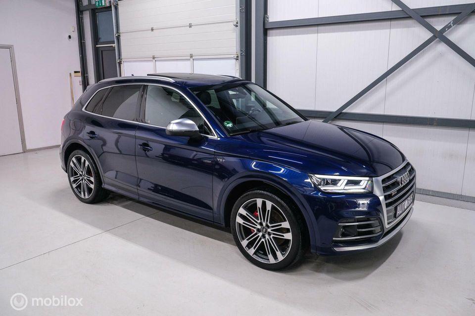 Audi SQ5 3.0 TFSI quattro Pro Line Plus | Navarra Blue | B&O | Panorama | Luchtvering | Trekhaak |