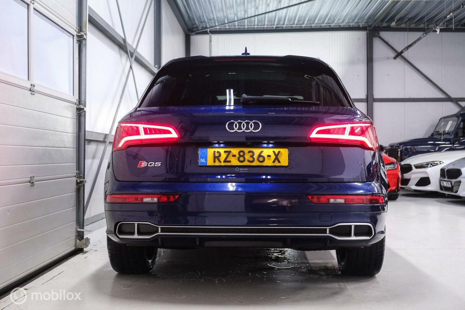 Audi SQ5 3.0 TFSI quattro Pro Line Plus | Navarra Blue | B&O | Panorama | Luchtvering | Trekhaak |