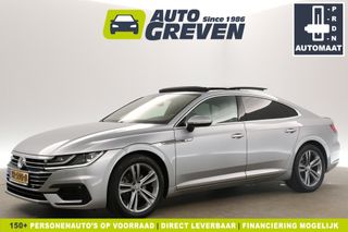 Volkswagen Arteon 1.5 TSI R-line 150PK Automaat Pano ACC Sfeer Clima Carplay PDC Navi LED Stoelverwarming 18"LMV Trekhaak