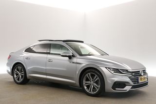 Volkswagen Arteon 1.5 TSI R-line 150PK Automaat Pano ACC Sfeer Clima Carplay PDC Navi LED Stoelverwarming 18"LMV Trekhaak