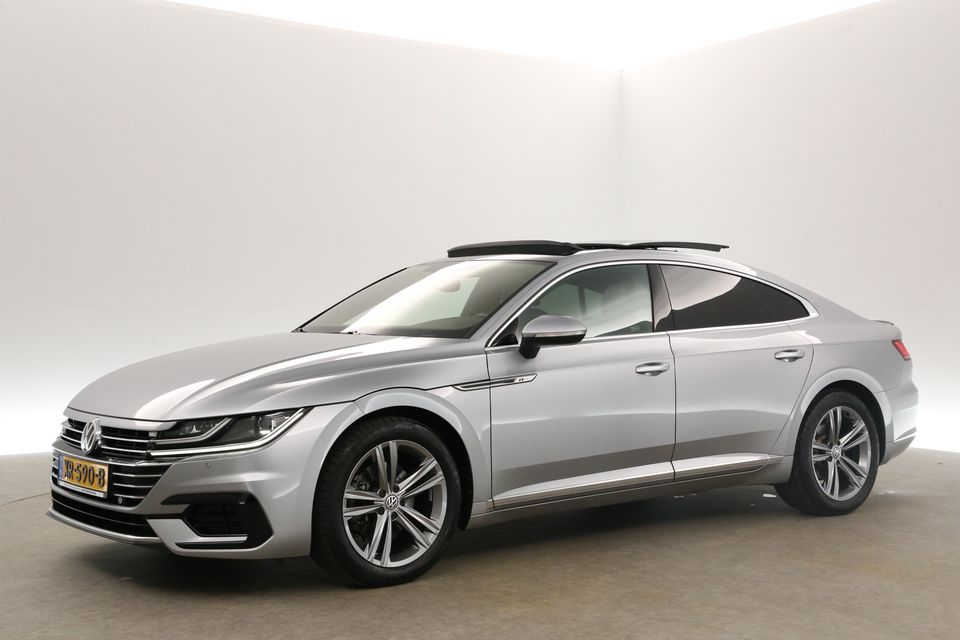 Volkswagen Arteon 1.5 TSI R-line 150PK Automaat Pano ACC Sfeer Clima Carplay PDC Navi LED Stoelverwarming 18"LMV Trekhaak