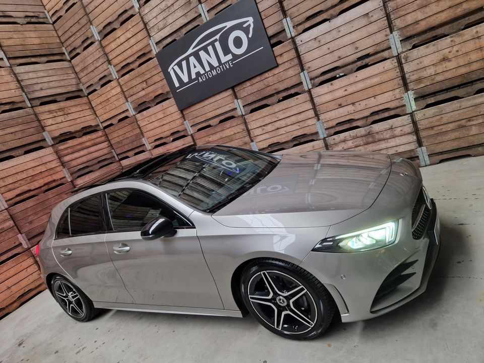 Mercedes-Benz A-Klasse 180 Premium Plus AMG Pano LED Sfeer Sound+ camera LM