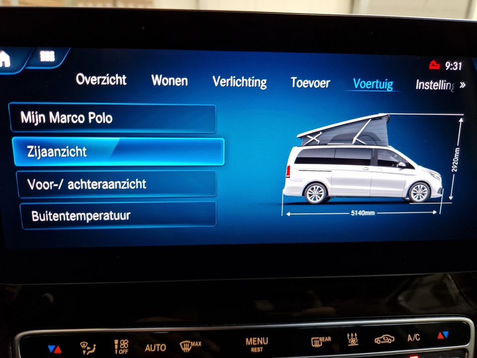 Mercedes-Benz MARCO POLO 300 4 Matic LED 360 Navi PDC Trekhaak Westfalia 19"LM