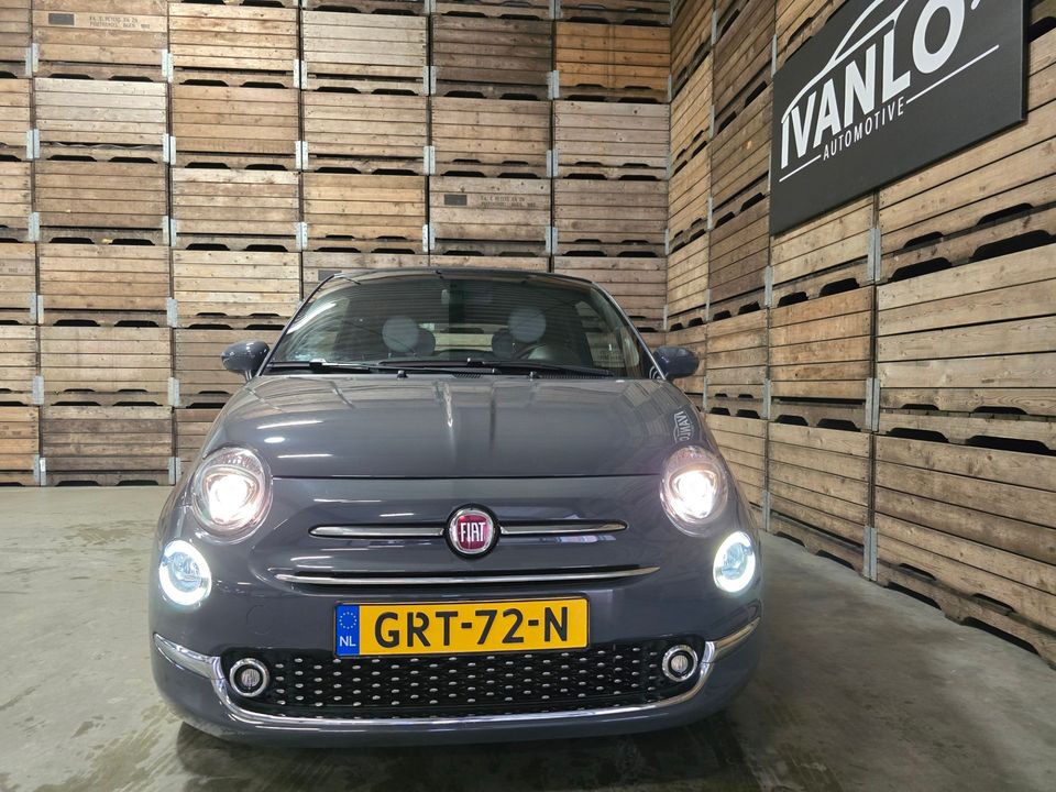 Fiat 500C 1.0 Hybrid Launch Edition Dolcevita Leder/stof Navi PDC Cruise LM