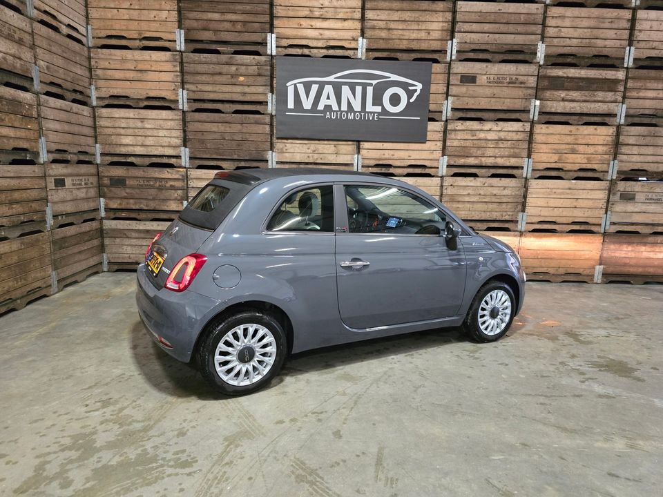 Fiat 500C 1.0 Hybrid Launch Edition Dolcevita Leder/stof Navi PDC Cruise LM