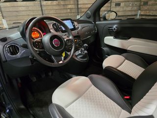 Fiat 500C 1.0 Hybrid Launch Edition Dolcevita Leder/stof Navi PDC Cruise LM