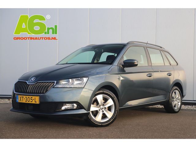 Škoda Fabia Combi 1.0 TSI Clever 95PK Trekhaak Navigatie Carplay Android 15 inch LMV Clima Cruise Parkeersensor