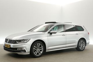 Volkswagen Passat 1.5 TSI R-line 150PK Automaat Pano 360Camera ACC Clima Carplay Navi LED Virtual PDC Leder 18"LMV