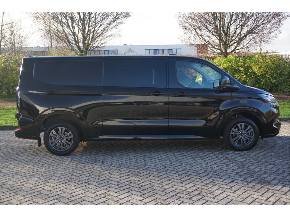 Ford Transit Custom 300L 170PK DC Limited AUT BPM VRIJ!! Navi, ACC, Trekhaak, 360° Cam, 17" LM, Elec. Schuifdeur!! NR. S10*