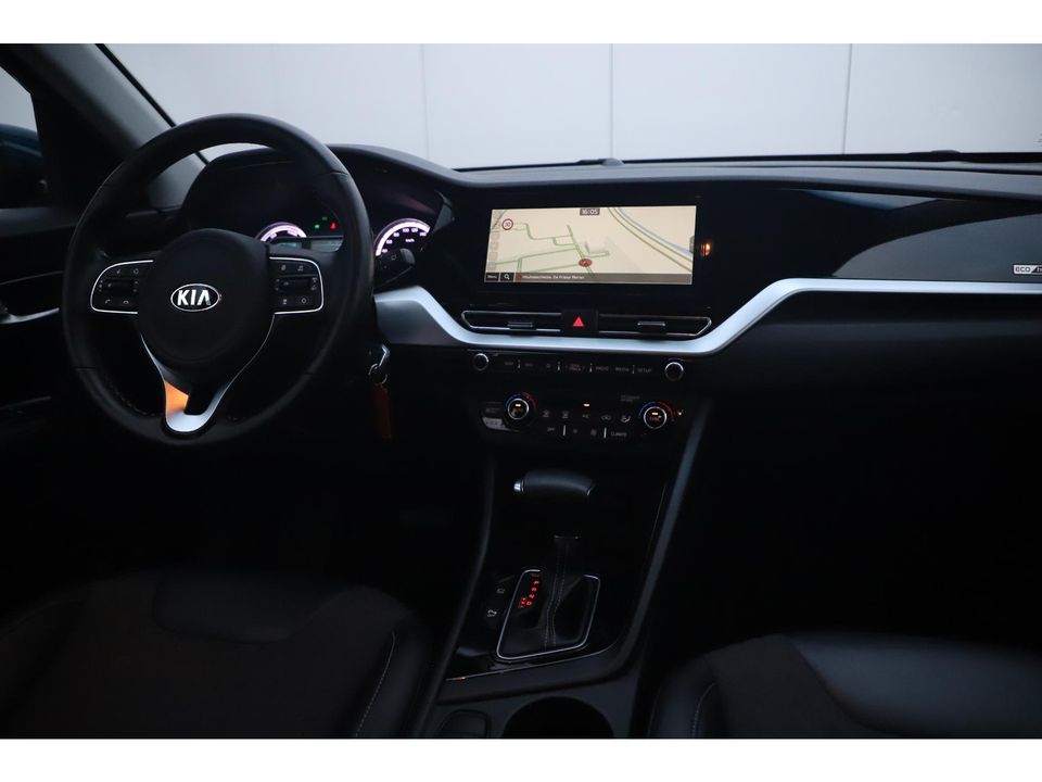 Kia Niro 1.6 GDi Hybrid DynamicLine 140PK Automaat Half Leder Navigatie Camera Adaptive Cruise Lane Assist Clima Carplay Android