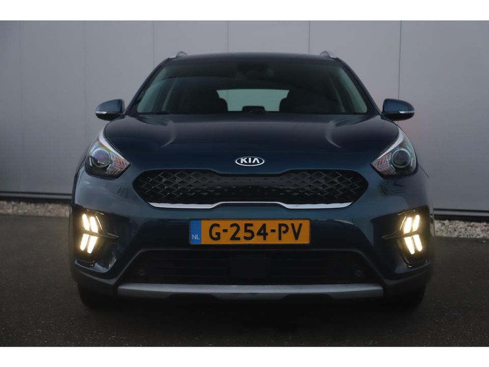 Kia Niro 1.6 GDi Hybrid DynamicLine 140PK Automaat Half Leder Navigatie Camera Adaptive Cruise Lane Assist Clima Carplay Android