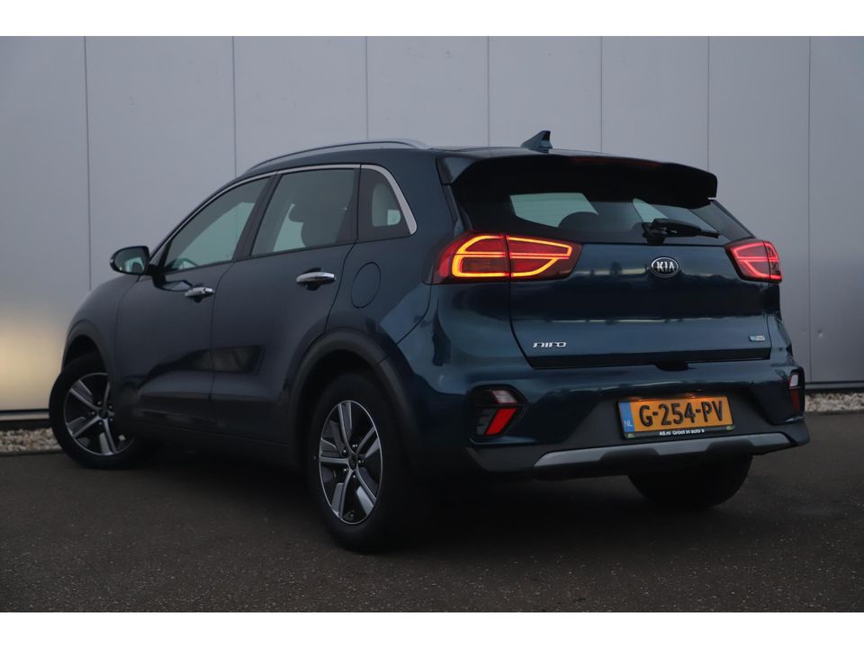 Kia Niro 1.6 GDi Hybrid DynamicLine 140PK Automaat Half Leder Navigatie Camera Adaptive Cruise Lane Assist Clima Carplay Android