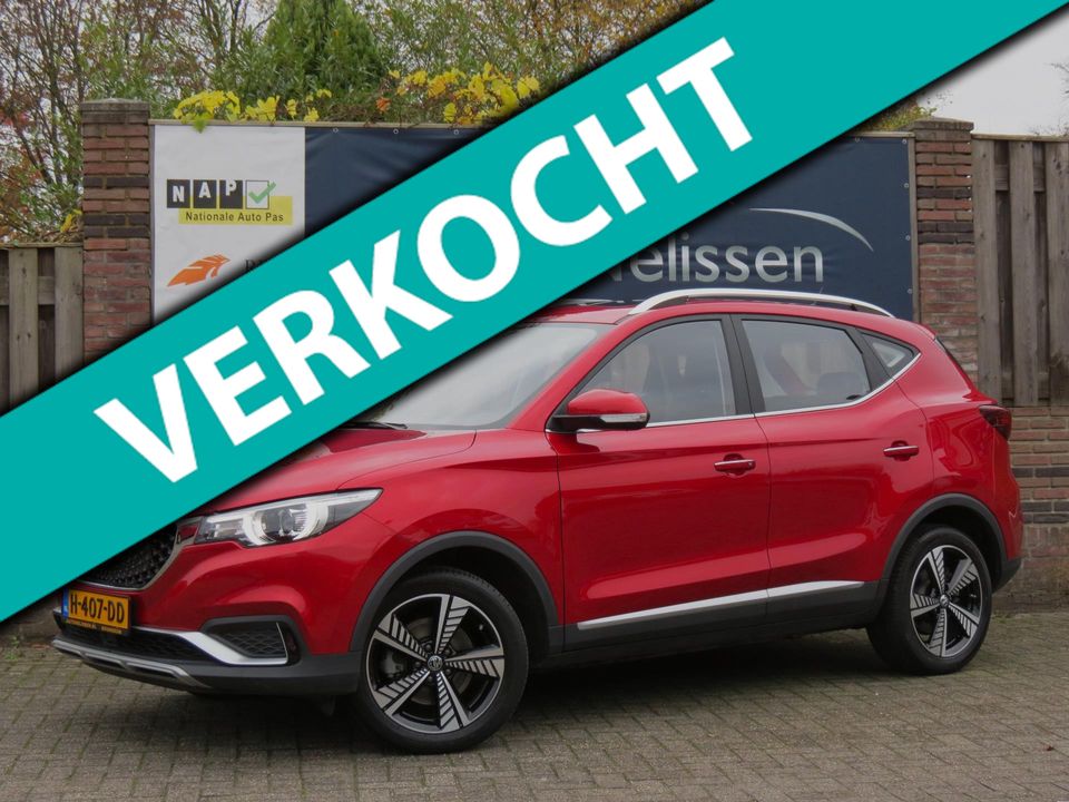 MG ZS EV Luxury 45 kWh ! VERKOCHT !