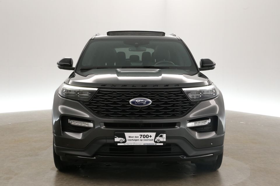 Ford Explorer 3.0 V6 Ecoboost PHEV ST-line 456PK | Automaat 360Camera 7 Pers Pano ACC B&O Clima Carplay Sfeer Memory-Seats LED Leder PDC Virtual Head-Up Navi Winterpakket* Trekhaak