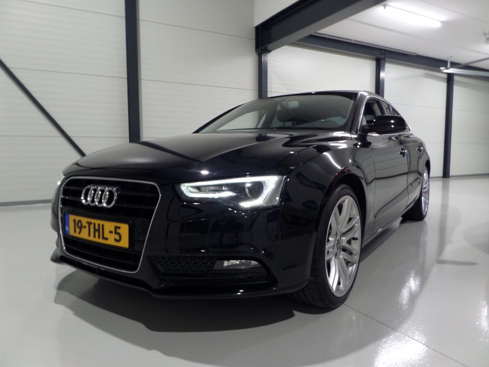 Audi A5 Sportback 1.8 TFSI Pro Line "Origineel NL!" 19"Velgen Navigatie Bluetooth, van 2e eigenaar in UNIEK mooie staat!