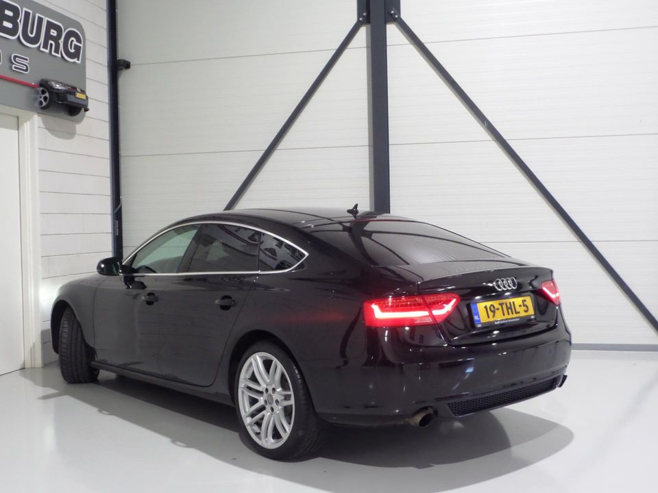 Audi A5 Sportback 1.8 TFSI Pro Line "Origineel NL!" 19"Velgen Navigatie Bluetooth, van 2e eigenaar in UNIEK mooie staat!