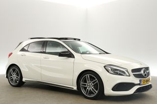 Mercedes-Benz A-Klasse 180 AMG Automaat Pano Airco Camera Cruise Carplay PDC Navi Sfeerverl. LED 18"LMV