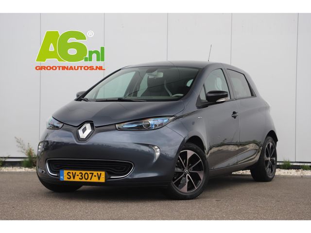 Renault ZOE Q90 Bose Quickcharge 41 kWh EINDEJAARSKORTING INCL ACCU Navigatie Leder Clima Achteruitrijcamera PDC BOSE Audio