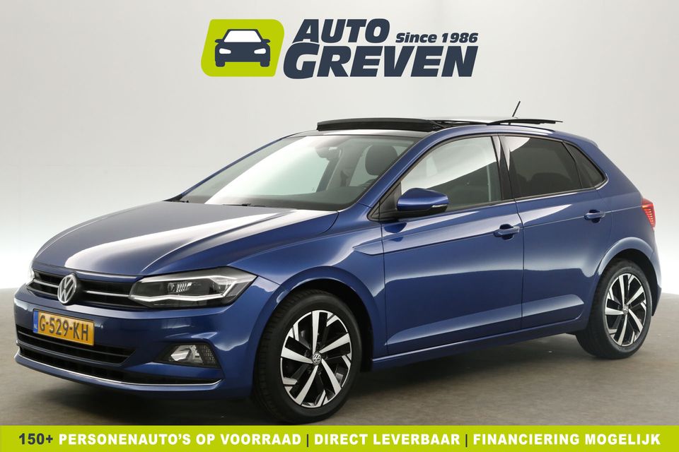 Volkswagen Polo 1.0 TSI Highline Pano Clima Adaptive-Cruise Carplay Navi PDC LED 16''LMV Stoelverwarming