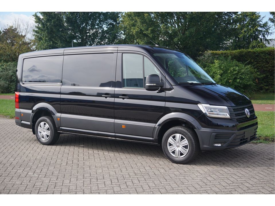 Volkswagen Crafter 35 177PK L3H2 AUT Facelift BPM VRIJ!! 13" Navi, Cam, Gev. Stoel, LED, 2x Schuifdeur!! NR. 818