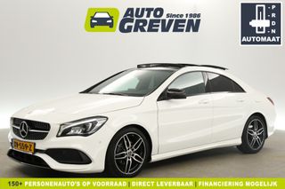 Mercedes-Benz CLA-Klasse 180 AMG Sport Edition Automaat Pano Camera Airco Cruise LED Navi PDC Stoelverwarming 18"LMV