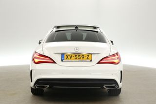 Mercedes-Benz CLA-Klasse 180 AMG Sport Edition Automaat Pano Camera Airco Cruise LED Navi PDC Stoelverwarming 18"LMV