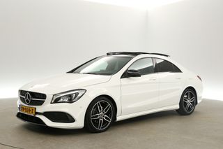 Mercedes-Benz CLA-Klasse 180 AMG Sport Edition Automaat Pano Camera Airco Cruise LED Navi PDC Stoelverwarming 18"LMV