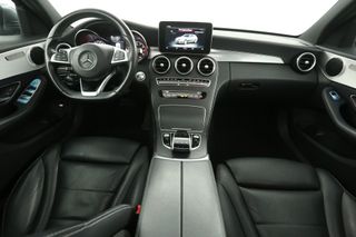 Mercedes-Benz C-Klasse 180 AMG Sport Edition 157PK Automaat Pano Camera Clima Cruise Leder Navi PDC LED 19''LMV Trekhaak