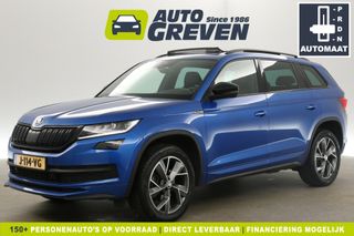 Škoda Kodiaq 1.5 TSI Sportline 150PK Automaat Pano Sfeer Canton-Audio Camera Carplay Clima Cruise LED 19"LMV Virtual Navi Memory-Seat PDC Winterpakket*