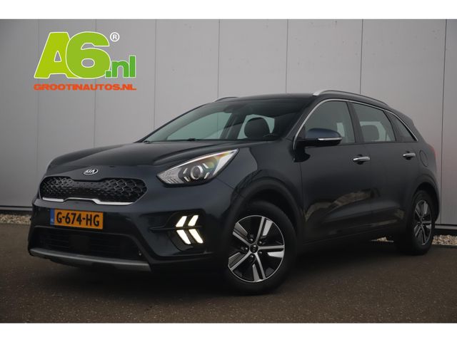 Kia Niro 1.6 GDi Hybrid DynamicLine 20X OP VOORRAAD! 140PK Automaat Half Leder Navigatie Camera Adaptive Cruise Lane Assist Clima Carplay Android