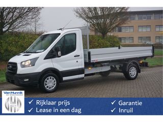 Ford Transit 350L 3 Zijdige kipper 155PK Trend Airco, Cruise, Bluetooth, Omvormer!! NR. 680