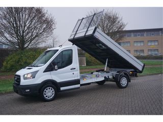 Ford Transit 350L 3 Zijdige kipper 155PK Trend Airco, Cruise, Bluetooth, Omvormer!! NR. 680