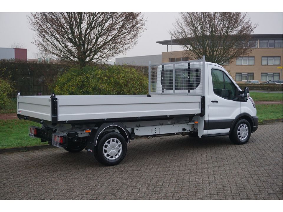 Ford Transit 350L 3 Zijdige kipper 155PK Trend Airco, Cruise, Bluetooth, Omvormer!! NR. 680