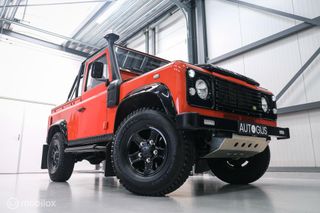 Land Rover Defender 2.4 TD Soft Top 90 | BLACK FRIDAY ACTIE | youngtimer | Biminitop | bijtellingvriendelijk | grijskenteken |