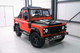 Land Rover Defender 2.4 TD Soft Top 90 | BLACK FRIDAY ACTIE | youngtimer | Biminitop | bijtellingvriendelijk | grijskenteken |