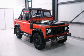 Land Rover Defender 2.4 TD Soft Top 90 | BLACK FRIDAY ACTIE | youngtimer | Biminitop | bijtellingvriendelijk | grijskenteken |