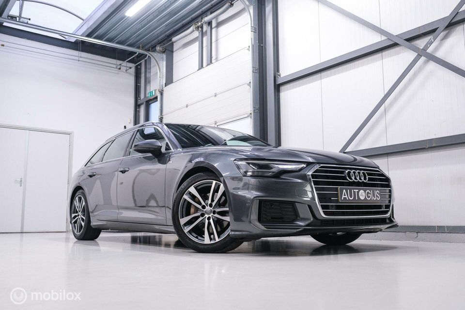 Audi A6 Avant 45 TFSI S edition 245 pk | CarPlay | NAP | LED | Daytona grijs | Leder |