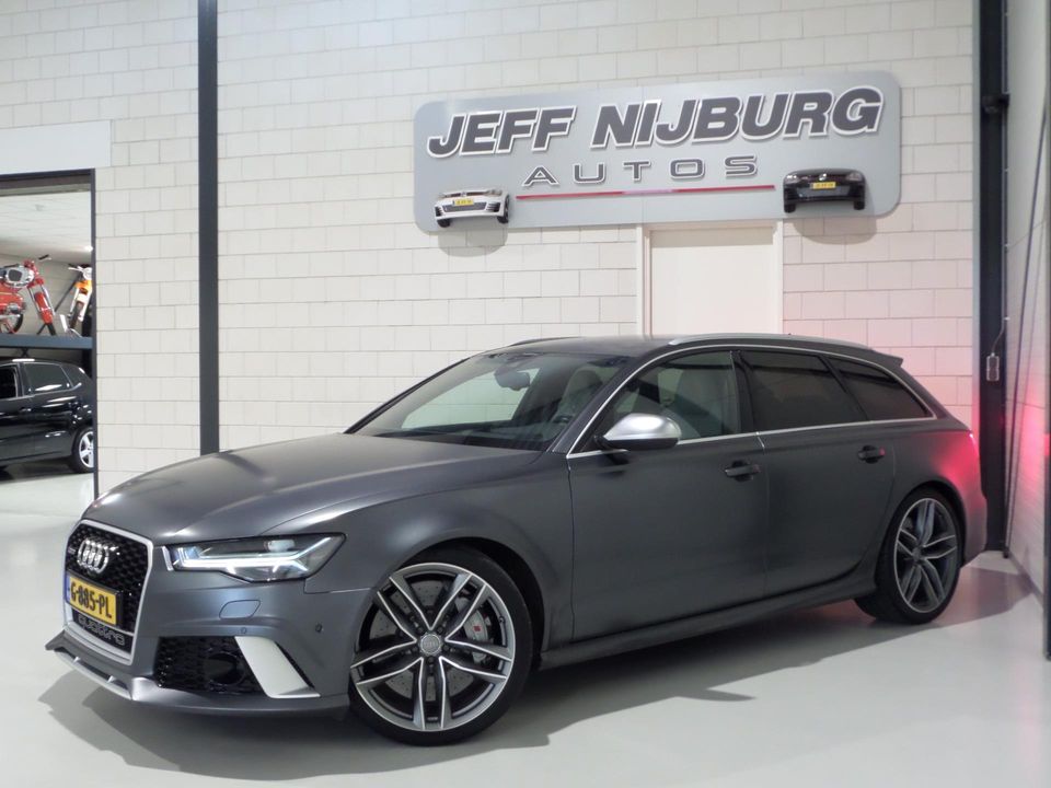 Audi RS6 Avant 4.0 TFSI RS 6 quattro Pro Line Plus "Ceramic" HUD Bose 360-Camera, Volledig origineel in ZEER nette staat !