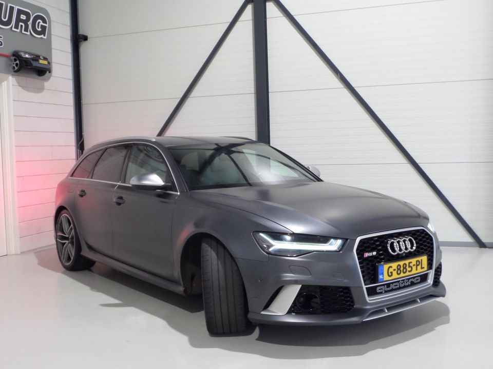 Audi RS6 Avant 4.0 TFSI RS 6 quattro Pro Line Plus "Ceramic" HUD Bose 360-Camera, Volledig origineel in ZEER nette staat !