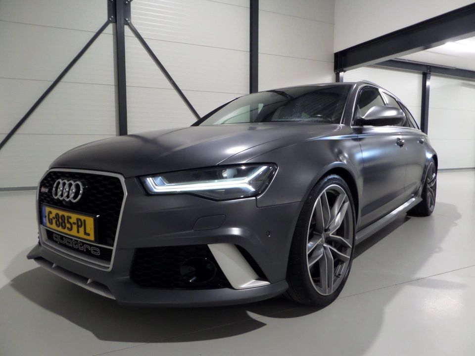 Audi RS6 Avant 4.0 TFSI RS 6 quattro Pro Line Plus "Ceramic" HUD Bose 360-Camera, Volledig origineel in ZEER nette staat !