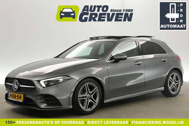 Mercedes-Benz A-Klasse 180 AMG Automaat Pano Sfeerverl. Camera Clima Virtual LED Cruise Navi Memory-Seats PDC 18''LMV