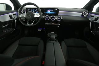 Mercedes-Benz A-Klasse 180 AMG Automaat Pano Sfeerverl. Camera Clima Virtual LED Cruise Navi Memory-Seats PDC 18''LMV