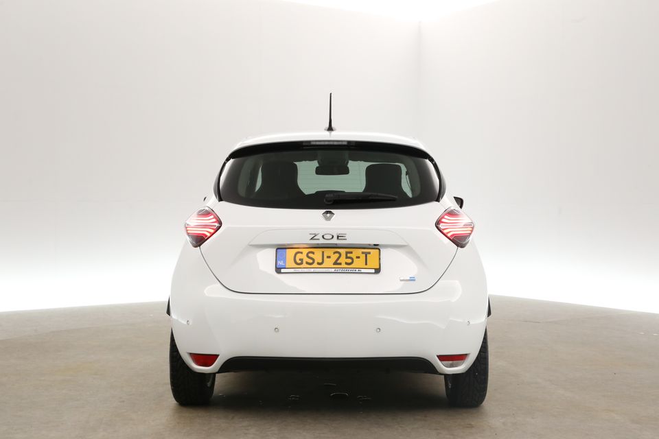 Renault ZOE R135 Intens 52 kWh | Huur Accu 136PK Elektrisch Automaat Clima Cruise Camera Carplay Virtual LED Navi PDC Stoelverwarming 15"LMV