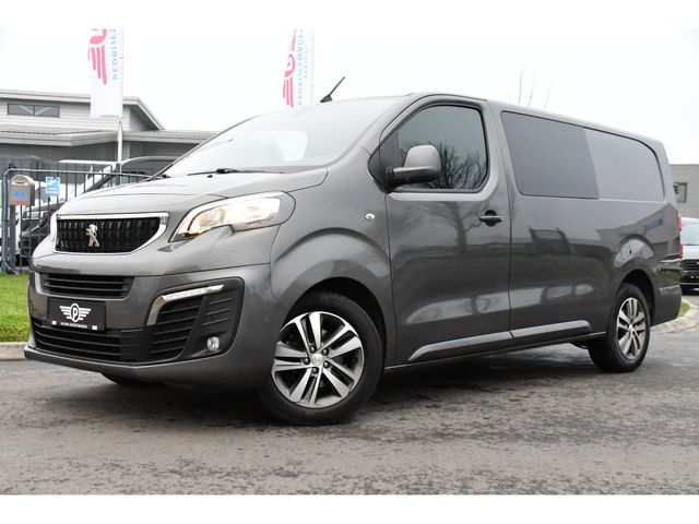 Peugeot Expert 231L 2.0 BlueHDI 120 Premium Pack Camera, Cruise, 122PK, Automaat, Sensoren, Carplay, Dubbel Cabine, UNIEK!