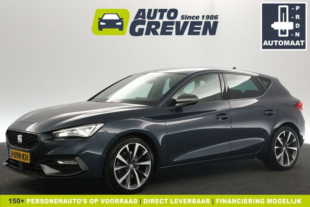 SEAT Leon 1.5 eTSI FR 163PK DSG Automaat Sfeerverl. Carplay Camera Virtual LED Clima Cruise Navi PDC 18''LMV Winterpakket*