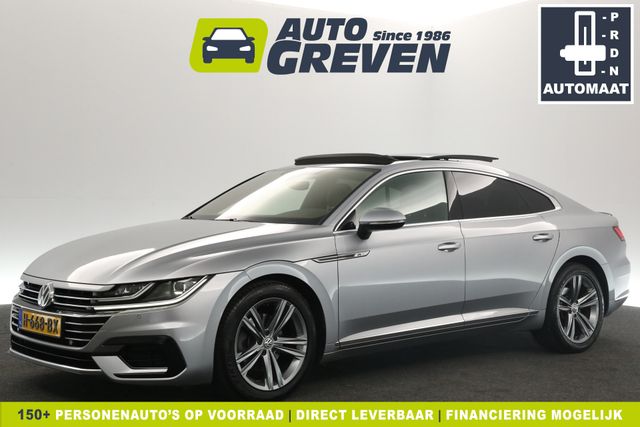 Volkswagen Arteon 1.5 TSI R-line 150PK DSG Automaat Pano Sfeerverl. ACC Clima Carplay PDC Navi LED Stoelverwarming 18"LMV