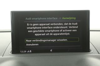 Audi A3 Limousine 30 TDI S-Line Automaat LED Clima Cruise Carplay Stoelverwarming Virtual 18''LMV Navi PDC