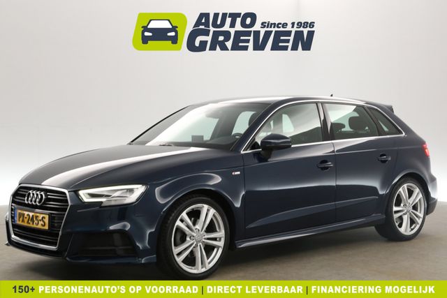 Audi A3 1.0 TFSI S-line Clima Cruise Navigatie Bluetooth PDC LED 18''LMV